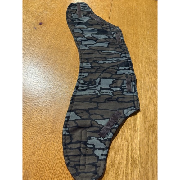 Vintage Treebark Camo Face Veil Neck Gaiter Detachable‎ Mask Possible Hat Attach